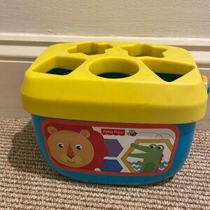 Fisher price baby toy shapes and blocks